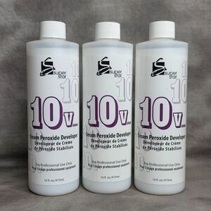 (X3)‎ Marianna SUPER STAR 10 Volume Professional Cream Peroxide Developer 16 oz